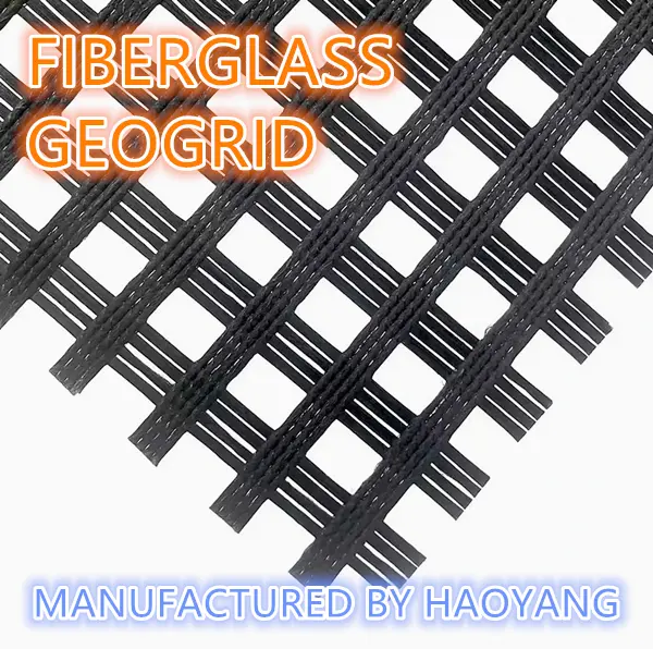 Roadbed Protector - Fiberglass Geogrid  ls